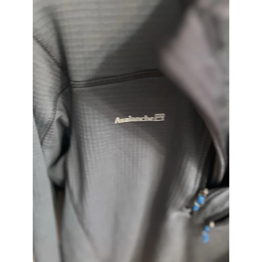 Avalanche Men's Blue‎ 1/4 Zip  Pullover Shirt Size Small
